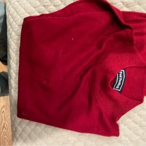 Polo by Ralph Lauren Men's Red Sweater